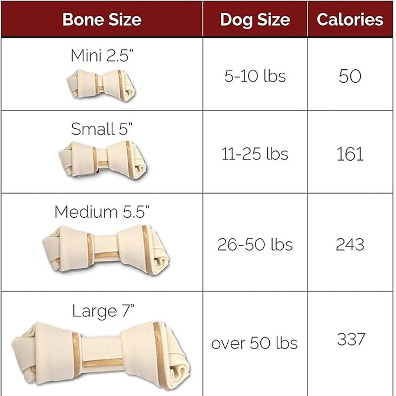 Large Bones Sweet Potato 12oz Dog Treats