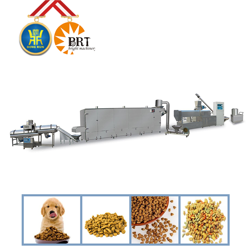 Twin Screw Extruder Fish Croquette Shrimp Fish Feed Food Extrusion Machine