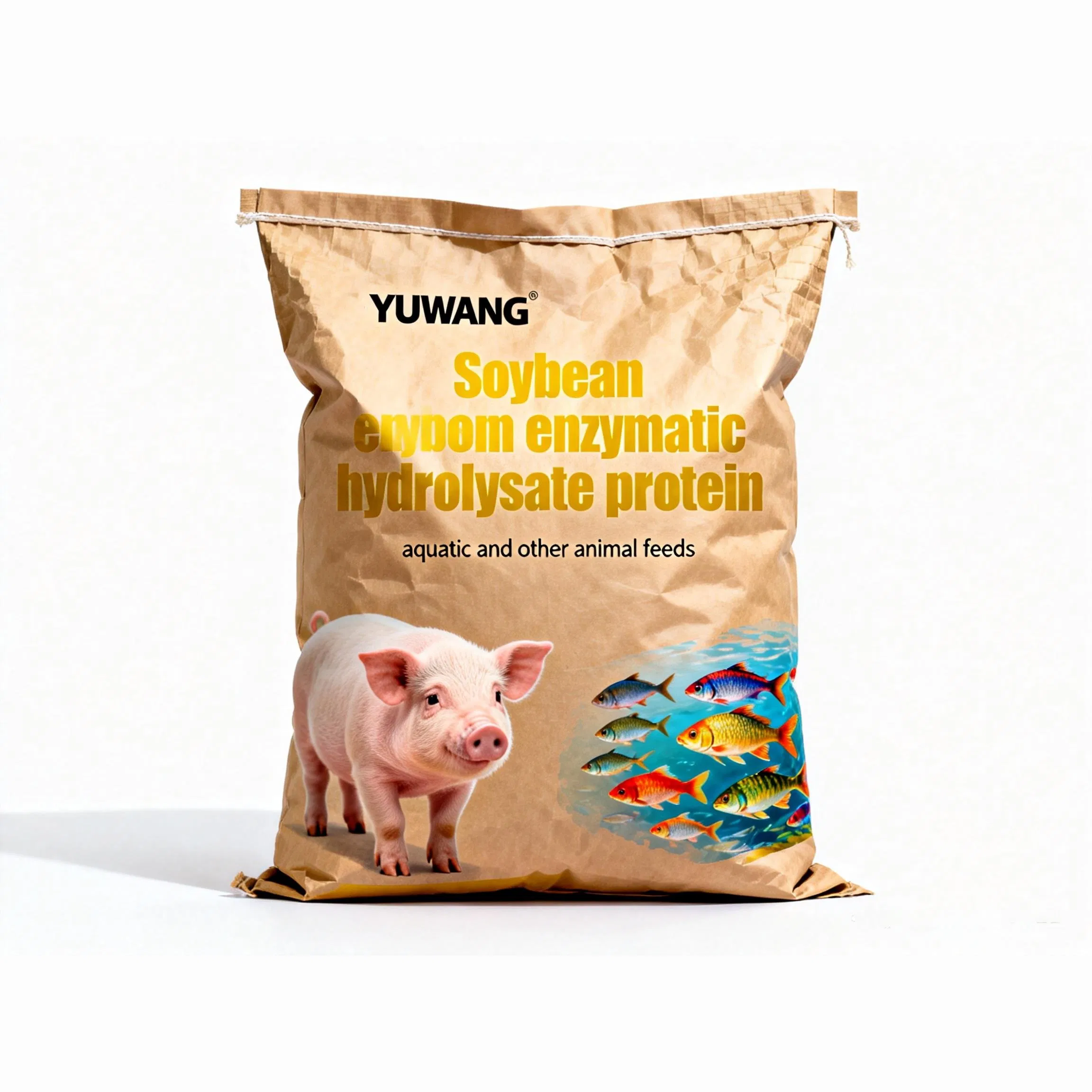 Functional Protein Source for Aquaculture Feed - Enzymatic Soy Protein as Fishmeal Replacement - Improves Palatability, Immunity-Raw Materials for Feed