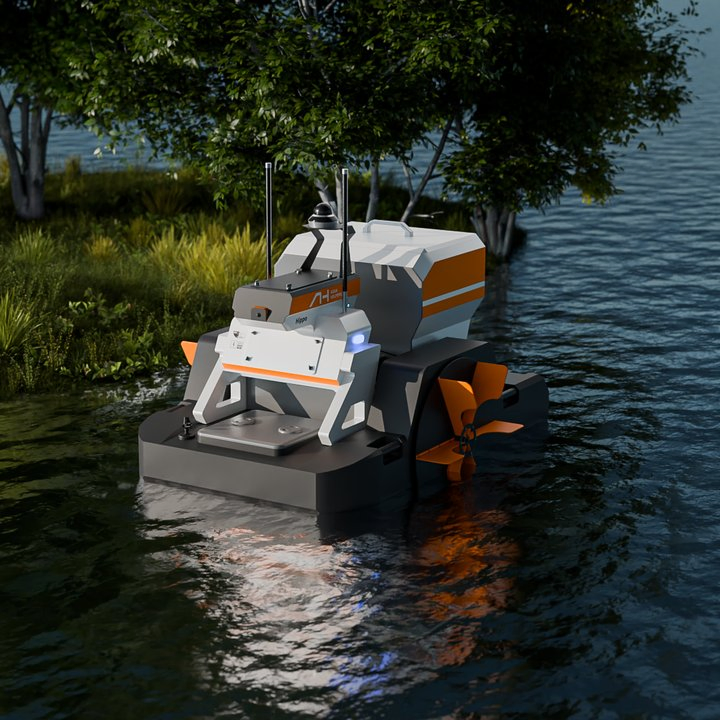 Precision Feed Distribution and Chemical Application Usv for Fish Farming