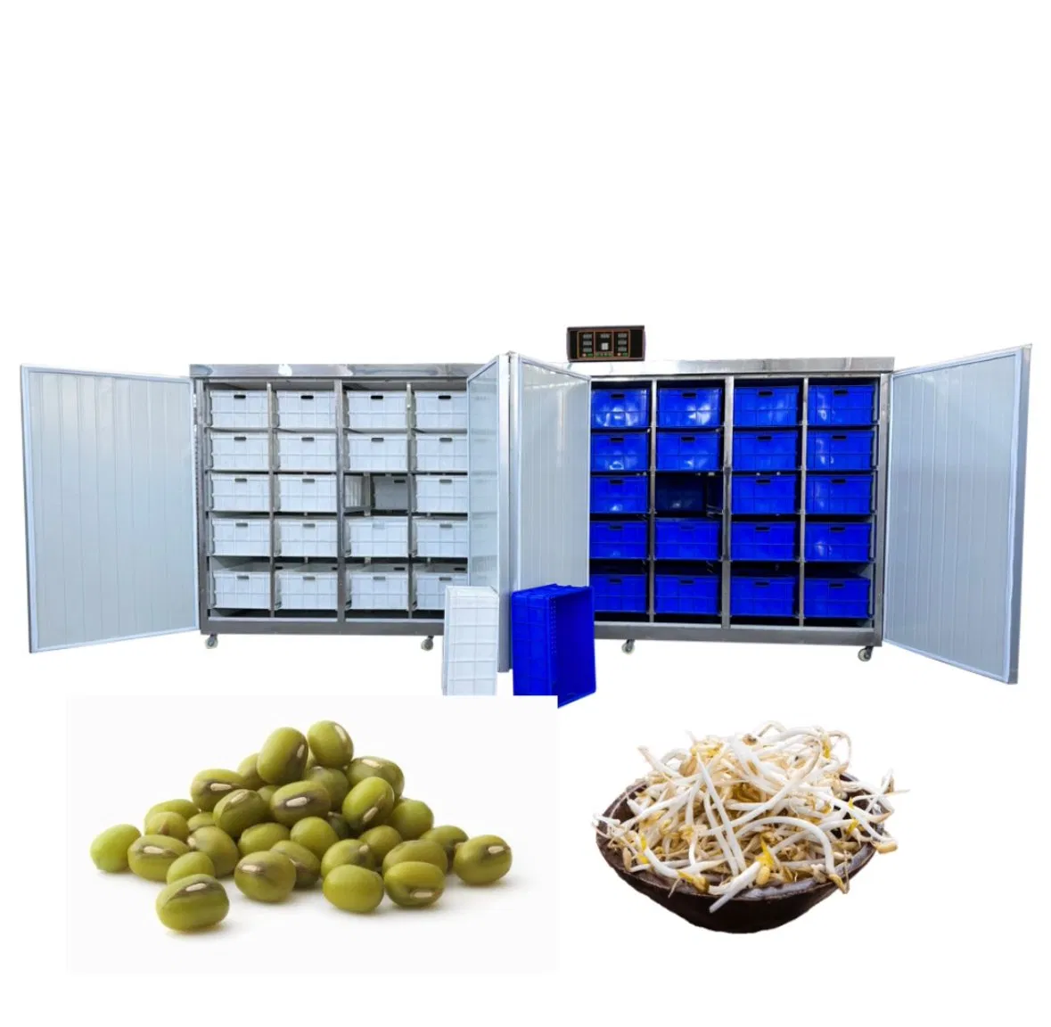 Fully Automatic Bean Sprout Growers with a High Yield of 600 Kg/Day