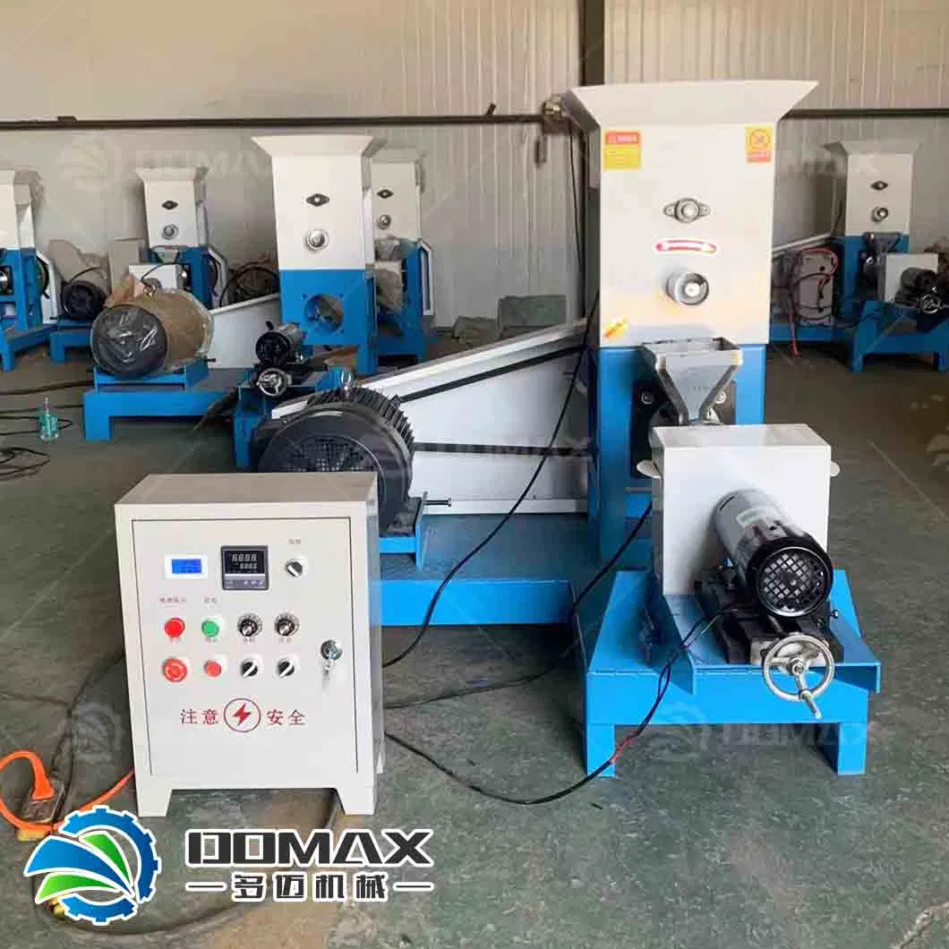 Automatic Poutry/Livestock/Cattle/Sheep/Duck/Fish/Pet Feed Extruder Sinking Shrimp Feed Pellet Machine