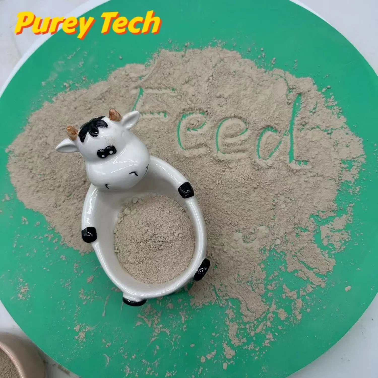 High-Purity White Feed Bentonite for Premium Aquafeed Pet Food