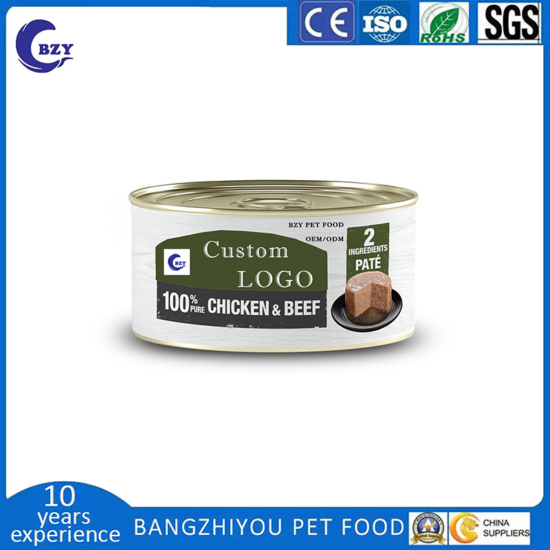 Chicken &amp; Beef Pate for Cats 2.5oz (70g) Cat Treats