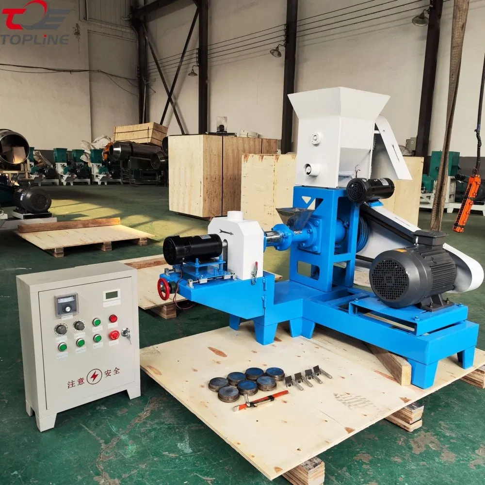 Floating Fish Feed Extruder for Floating Sinking Pellet Aquaculture Feed