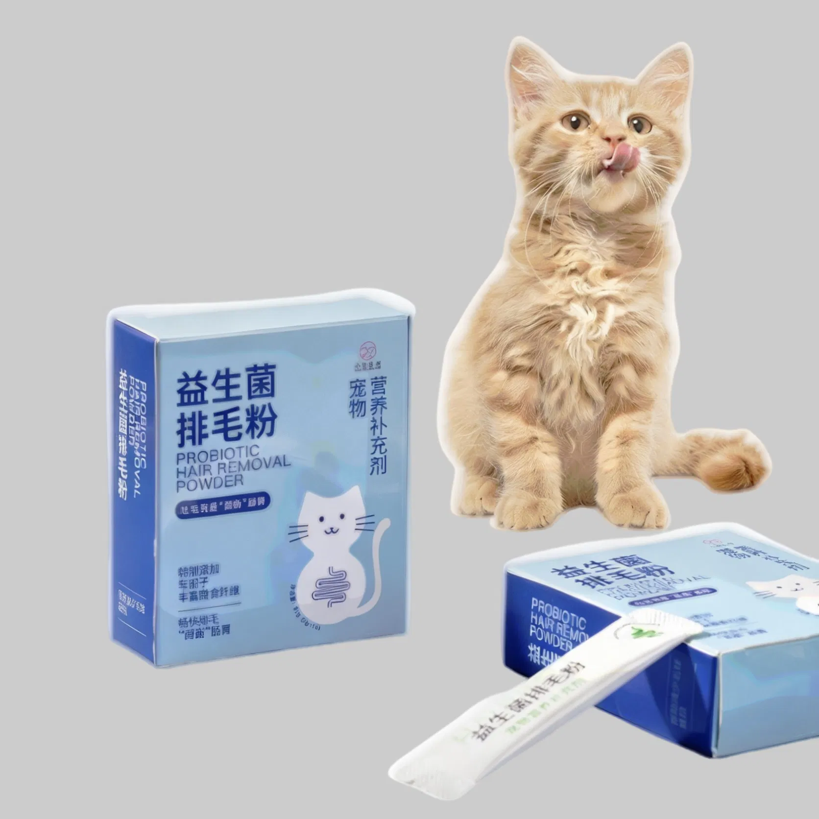 Advanced Probiotic Powder for Pet Hair Management Solutions