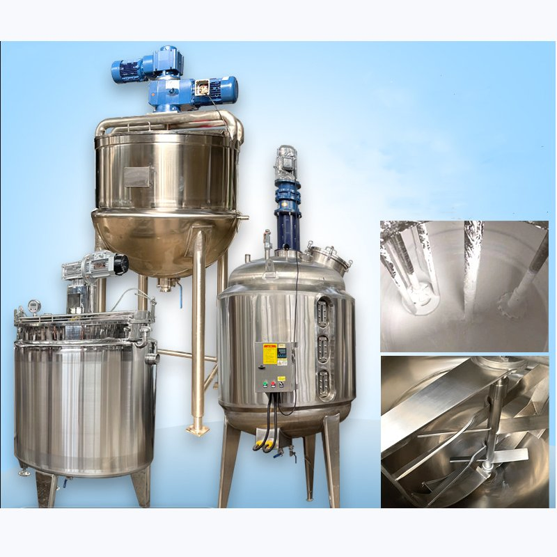 200 Liter High Dispersant Electric Heating Formulation Probiotic Solution 304 Mixing Tank