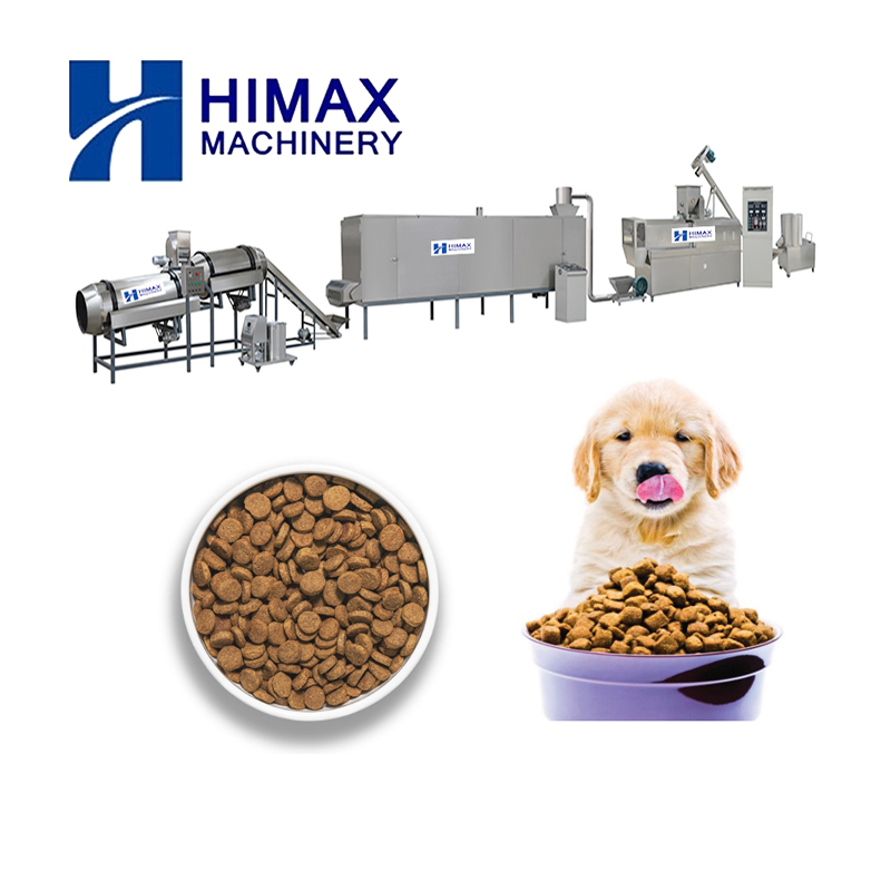 Automatic Pet Dog Cat Floating Sinking Pellet Production Snack Food Processing Making Extruder Machine