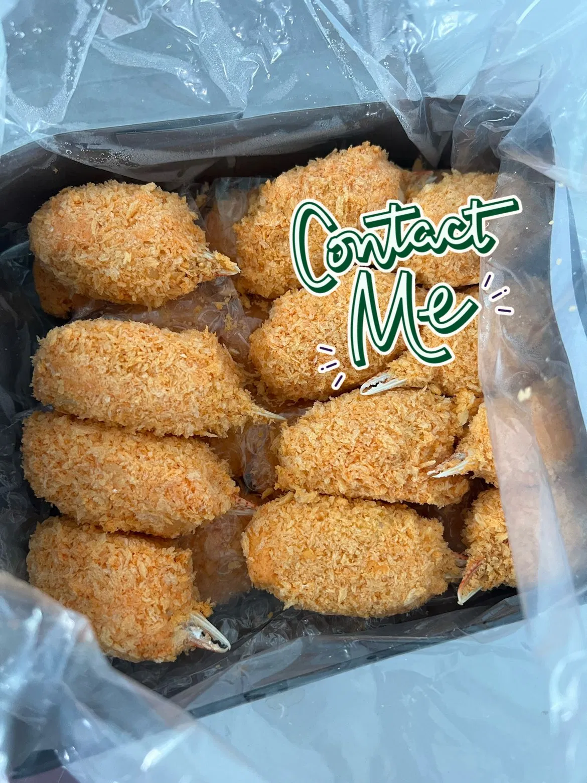 Delicious Seafood Breaded Imitation Crab Claw with Real Pincers