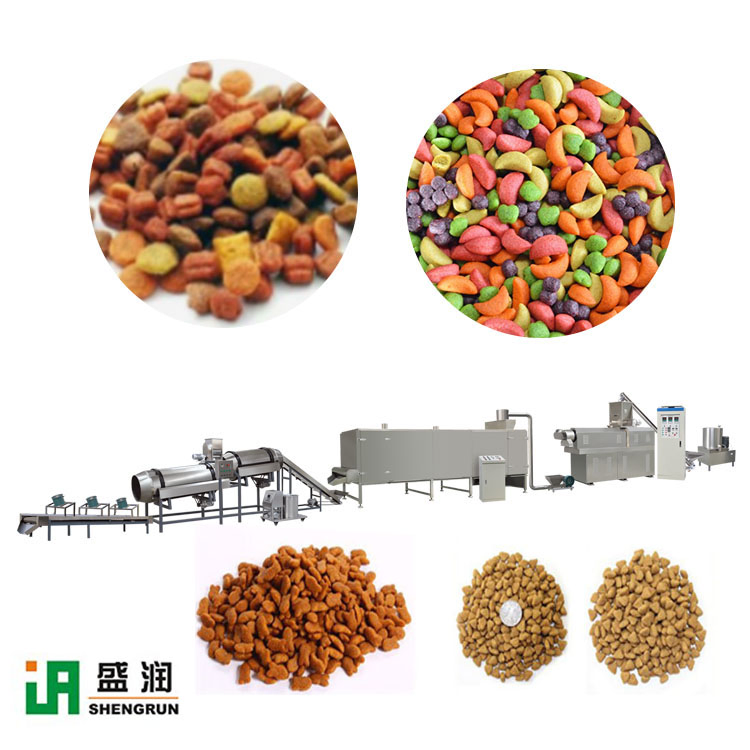 Aquaculture Floating and Sinking Fish Feed Processing Extruder Equipment Line