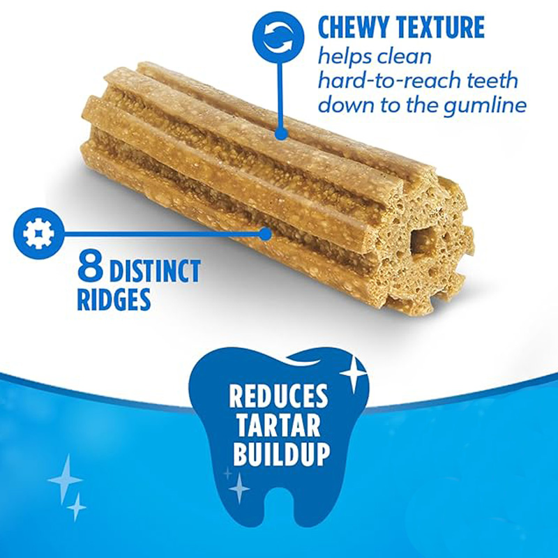 Dental Large Chew Chicken Flavour 20.7oz (587g) Pouch Dog Treats