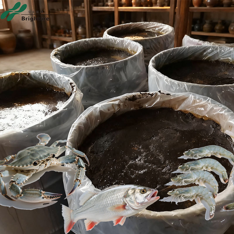 High-Stability Low-Temp Storage Aquafeed Ingredient with Squid Liver Paste Shrimp Pig Feed Poultry Feed Additives