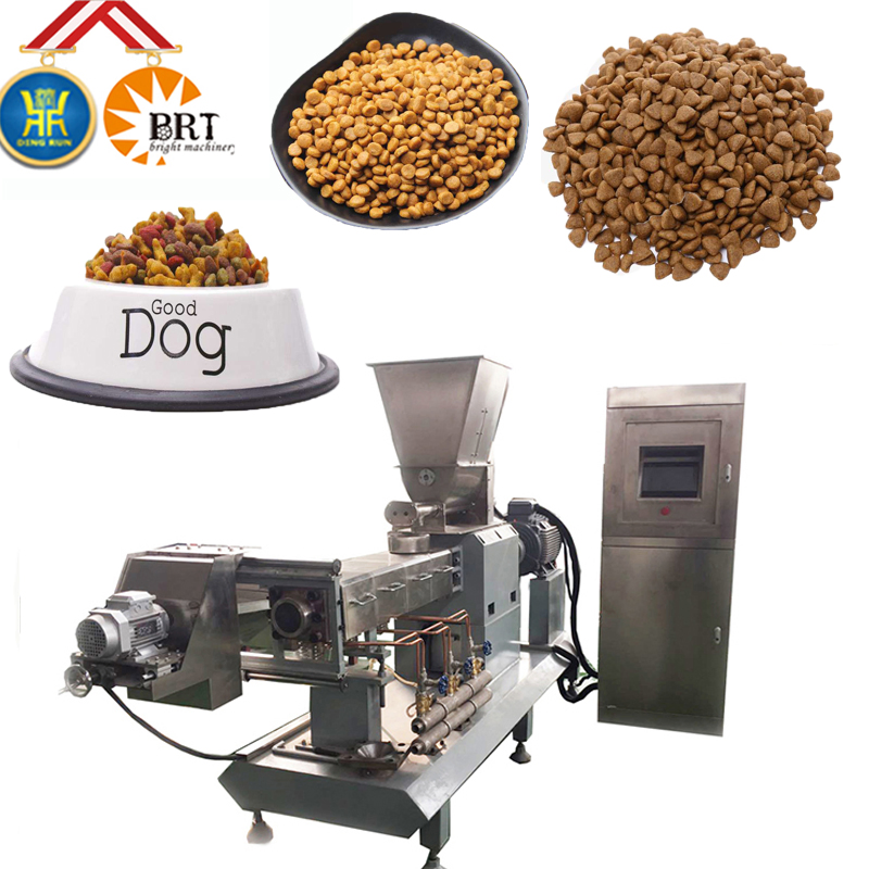 Twin Screw Extruder Fish Croquette Shrimp Fish Feed Food Extrusion Machine