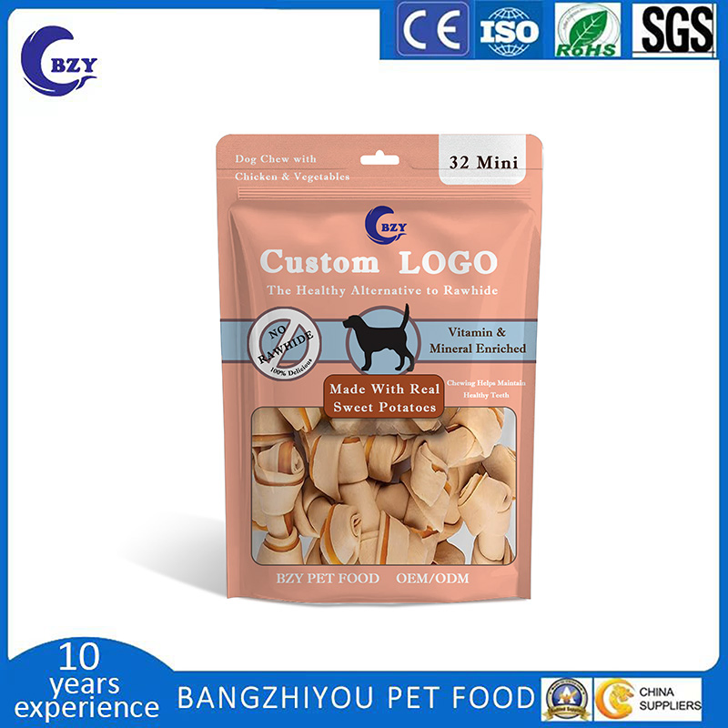 Mini Chews with Real Sweet Potato Rawhide-Free Chews 18oz (510g) Dog Treats