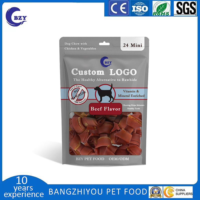 Mini Chews with Real Beef Rawhide-Free Chews 14oz (311g) Dog Treats