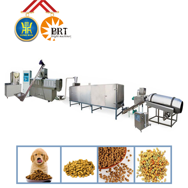 Twin Screw Extruder Fish Croquette Shrimp Fish Feed Food Extrusion Machine