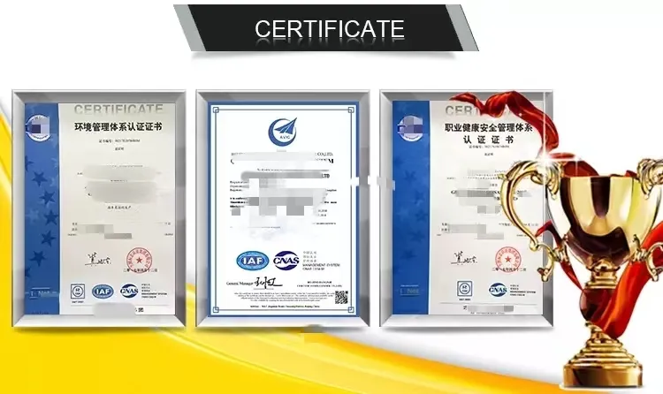 Certifications