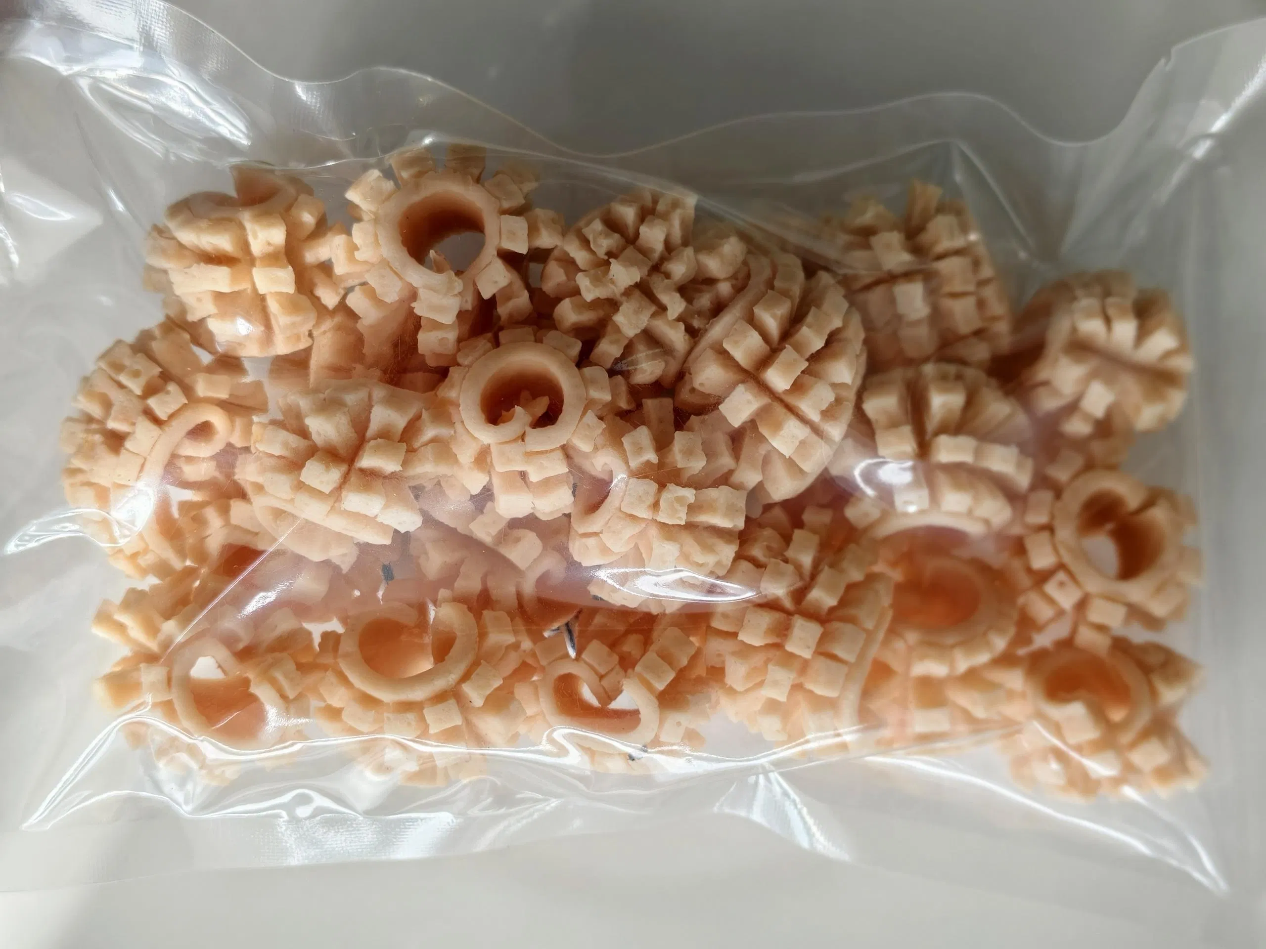 Palatable Salmon Blooming Sausage Dog Treats Enriched with Vitamin