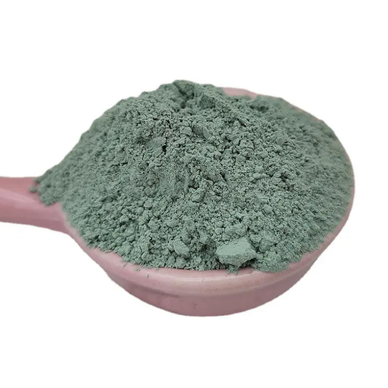 Green and White Natural Zeolite Powder Horticultural Soil Improvement Aquaculture Feed Grade Composed of Sio2 Clay