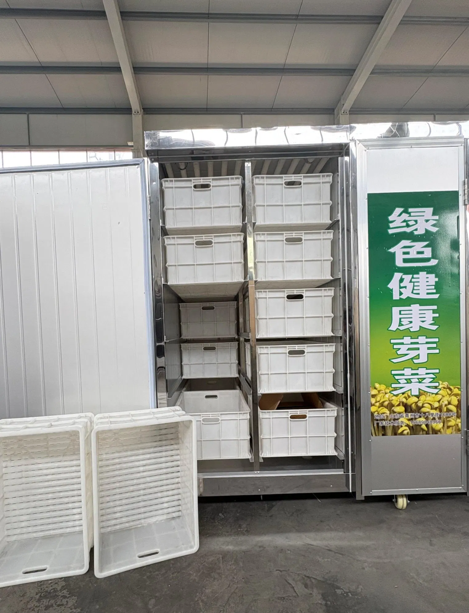 Fully Automatic Commercial High Yield and High Efficiency Bean Sprout Grower