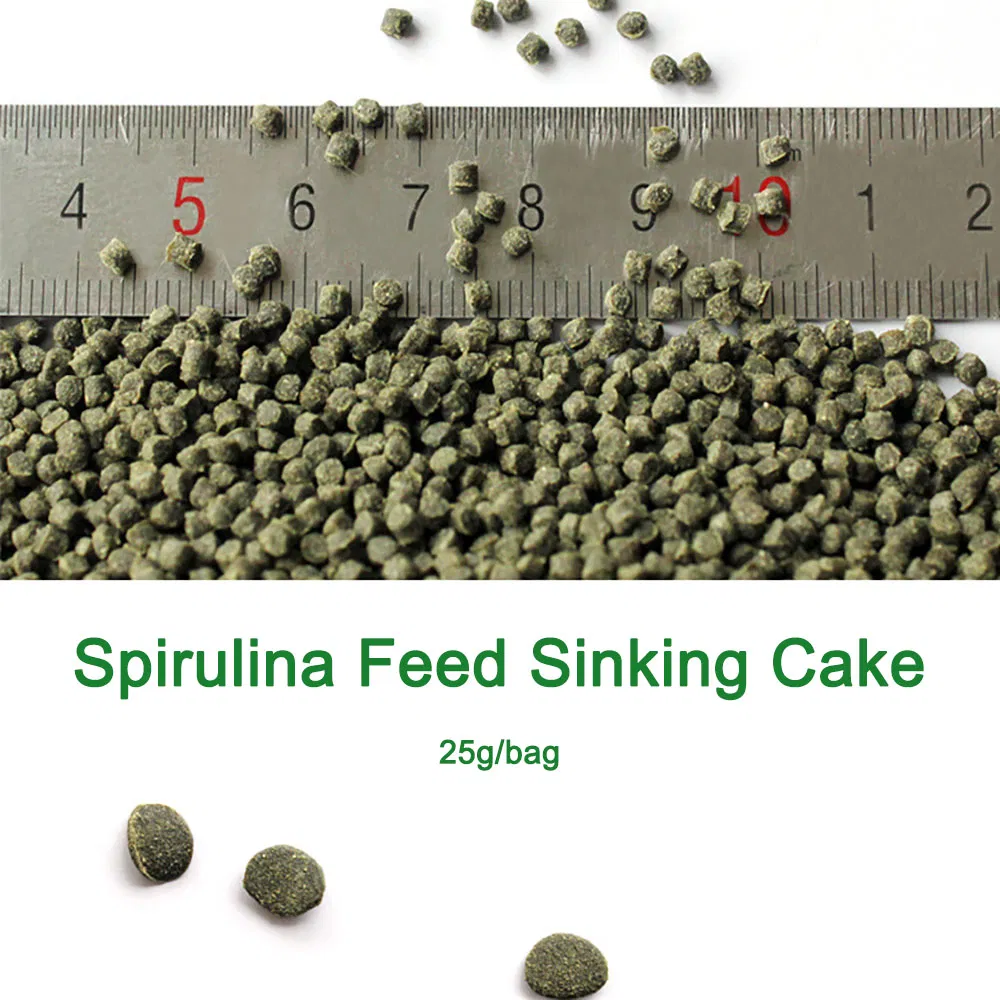 Sinking Feed of Spirulina