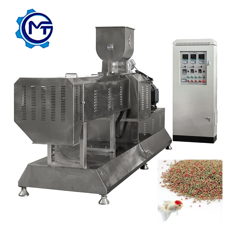 Aquaculture Sinking Fish Feed Processing Machine Tilapia Fish Feed Extruder