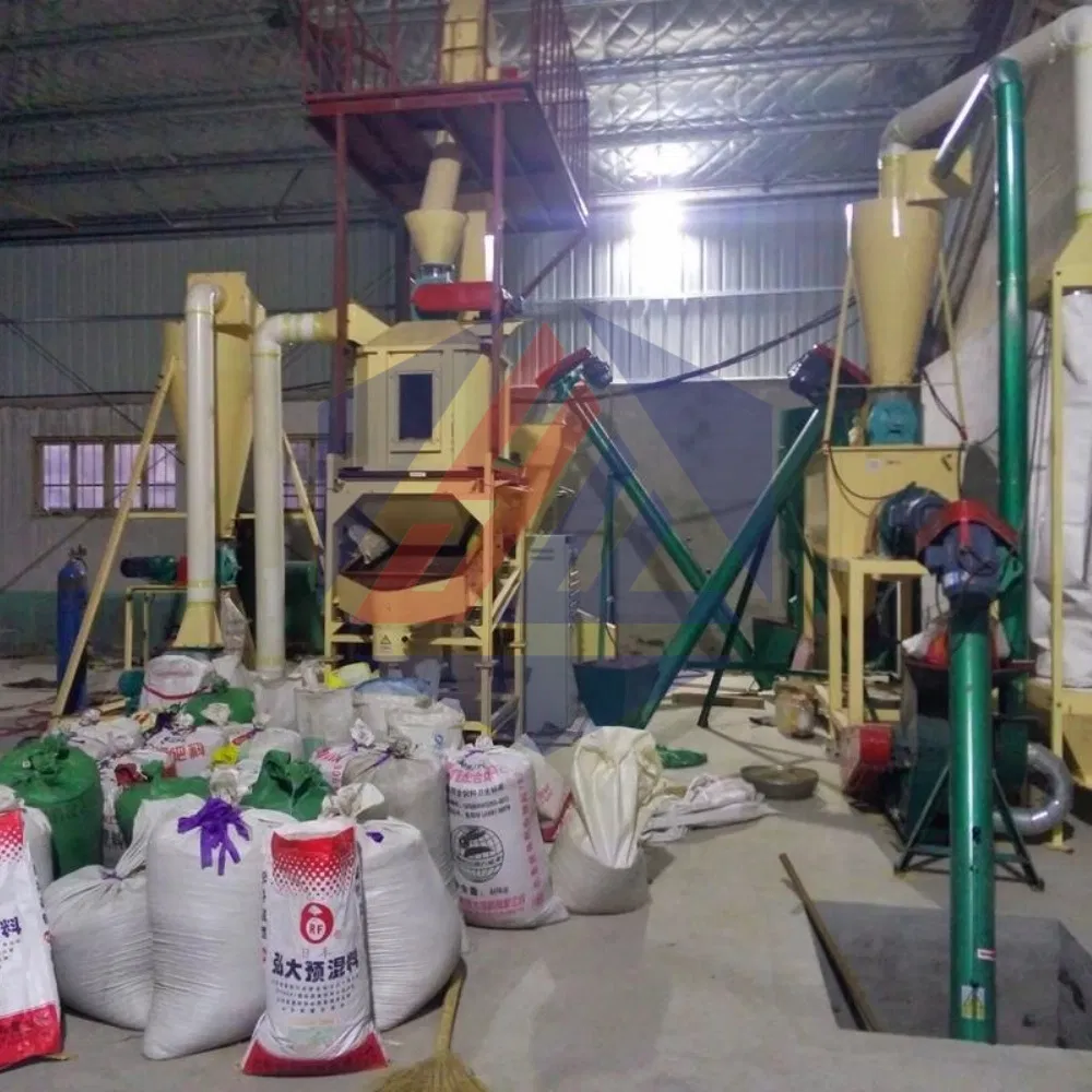 Small Aquafeed Floating Sinking Fish Feed Extruder Pellet Production Line