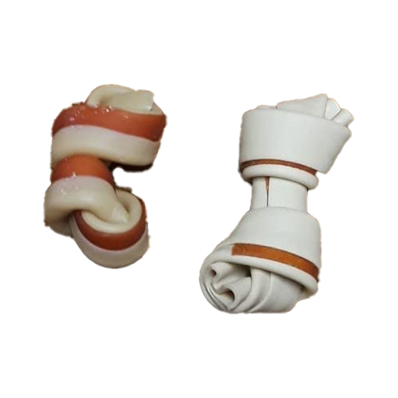 Rawhide Free Small Bone with Real Chicken 11oz (312g) Pouch Dog Treats