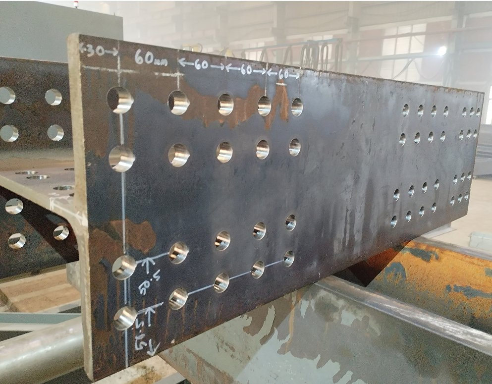 Beam CNC Automatic Drilling Machine Bhd1206A H Beam U-Beam Drilling Equipment Steel Structure Drilling Line Beam Processing Three Spindle Drilling