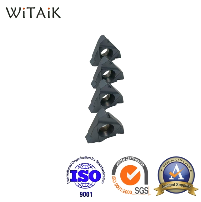 Witaik CNC Carbide Turning Threading Inserts 22er/22nr55/16er/16IR External Threading and Internal Threading Tools ISO Threading Plates