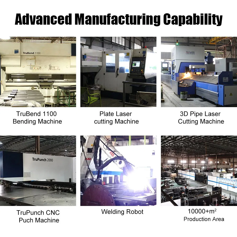 Aluminum CNC Bending Sheet Metal Process Custom Sheet Metal Products Fabrication