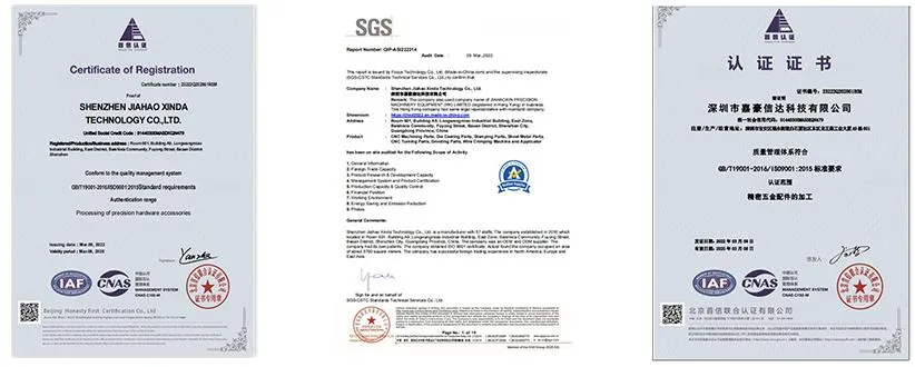 Industrial Certifications