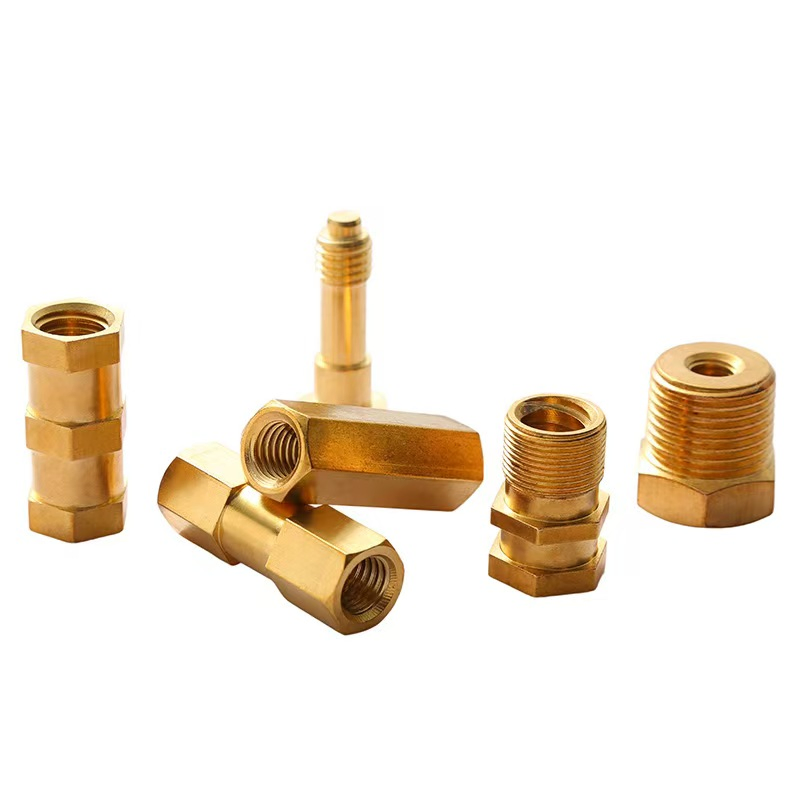 5 Axis CNC Custom Machining Service Brass Copper CNC Turning Milling Parts