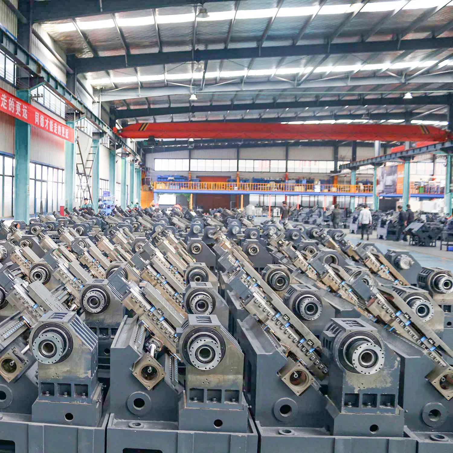 Milling Drilling Functions Tck56y Horizontal 3 Axis Slant Bed CNC Turning Center