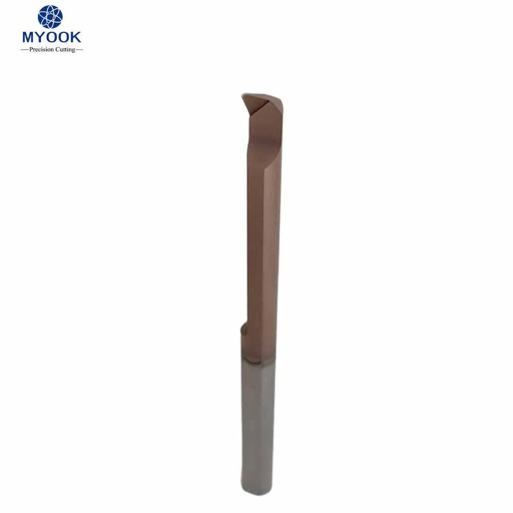 Myook Solid Carbide Mpr8r0.2 L50 100ol CNC Lathe Machining Internal Turning Angle R0.2 Micro-Groove Boring Bar