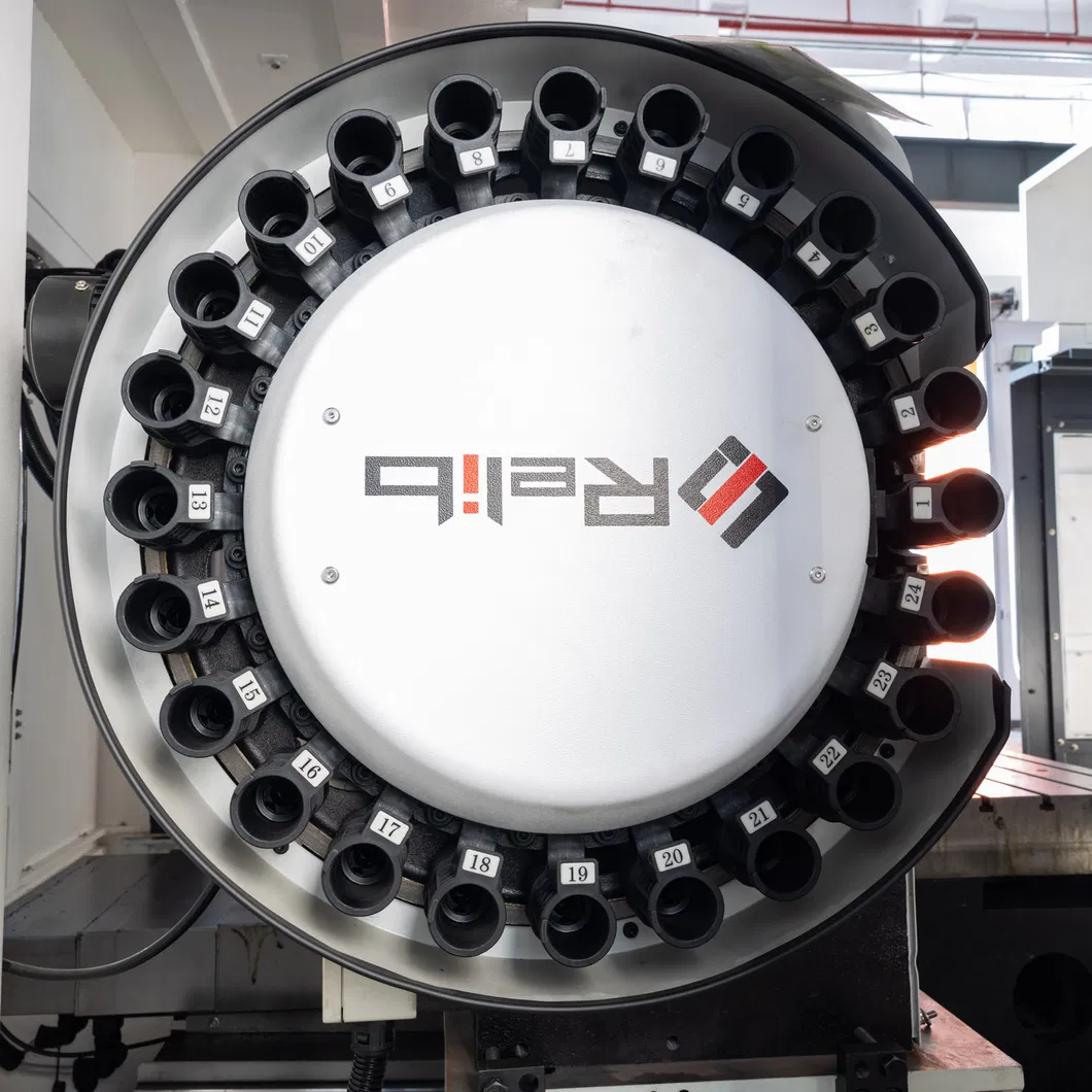 CNC Horizontal Machining Center Internal View