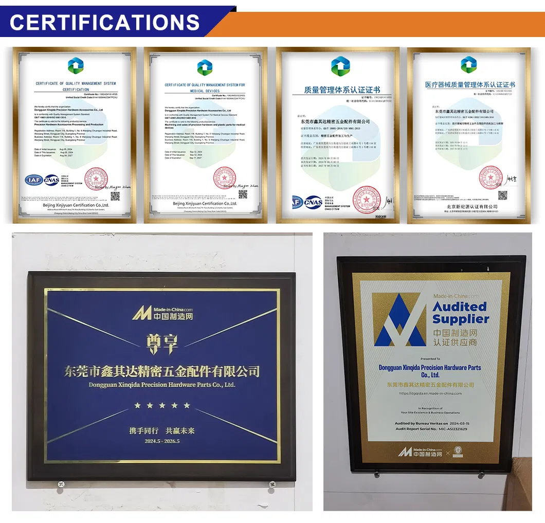 Certifications