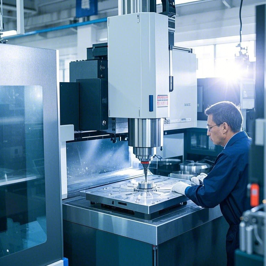 Precision 3/4/5 Axis CNC Machining for Aluminum Electric Drive Housing