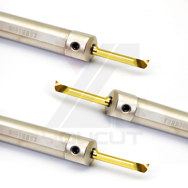 Small Hole Xshb1606 CNC Tungsten Carbide Boring Tool Holder Boring Bar Set with Scpr6 Micro Boring Head Bit