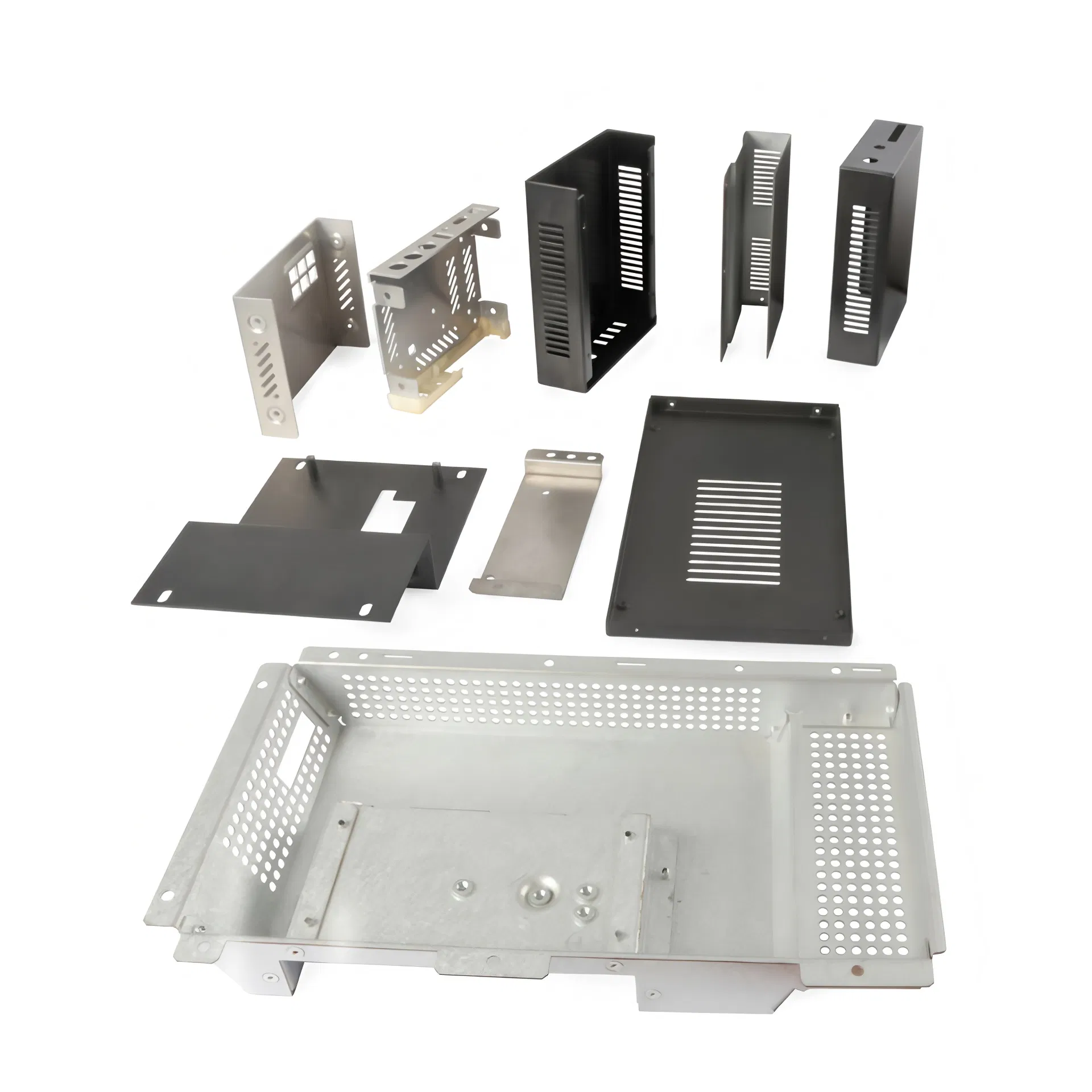 Industrial Sheet Metal Fabrication for Chassis &amp; Cabinets CNC Punching, Welding Assembly for Carbon Steel From Prototype to Production