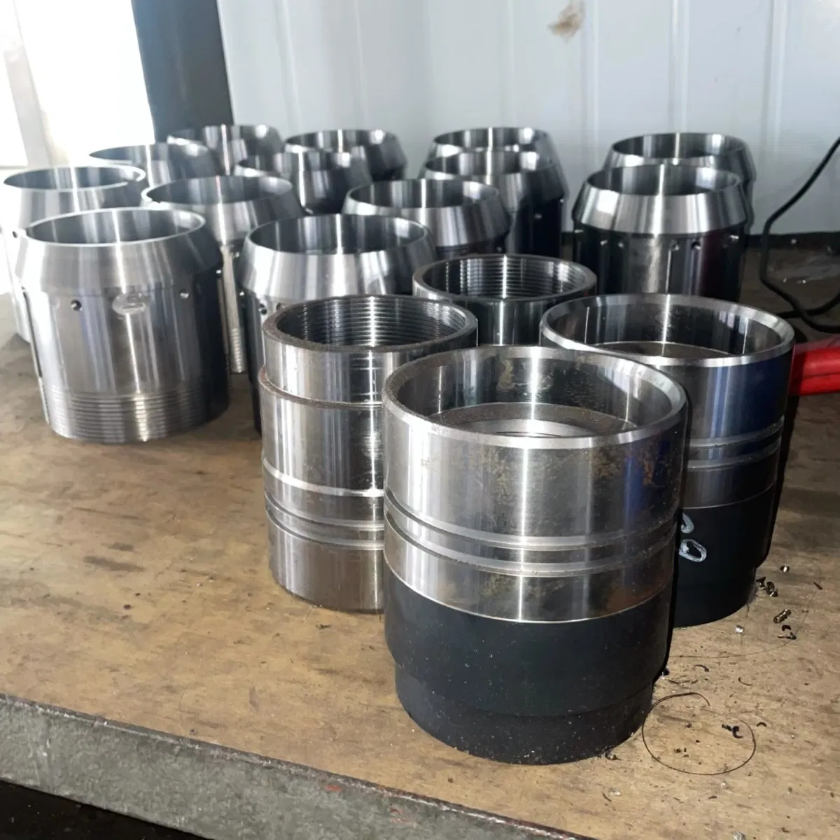 Oil &amp; Gas Drilling Rig Cylindrical Parts High-Strength Alloy Steel CNC Precision Machined Components