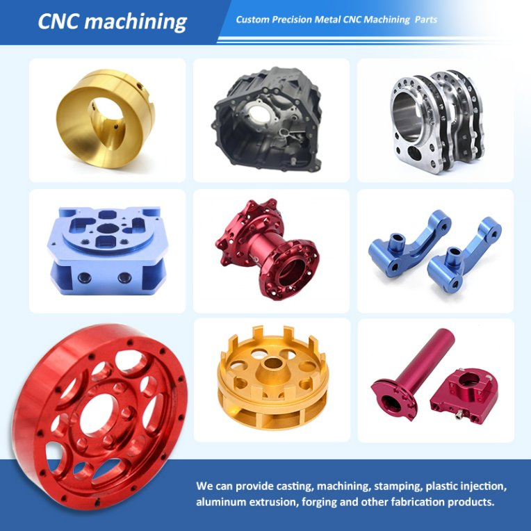 Customized Precision CNC Machining Service Collar Clamp Aluminum 6061 6063 7075 Anodizing