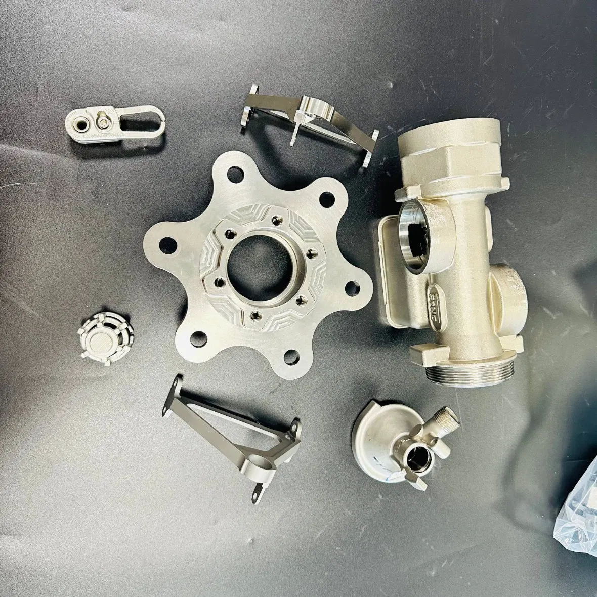 CNC Machining of Titanium Alloy Investment Casting Services Processing Customized Parts