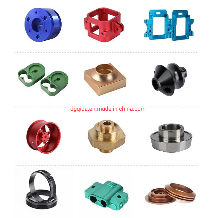High Precision CNC Machining Components Aluminum Steel Iron Copper Brass Plastic
