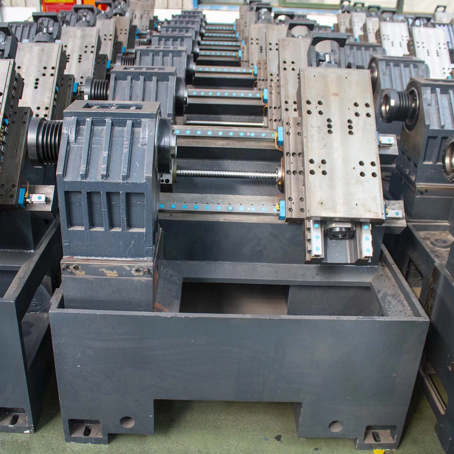 Milling Drilling Functions Tck56y Horizontal 3 Axis Slant Bed CNC Turning Center