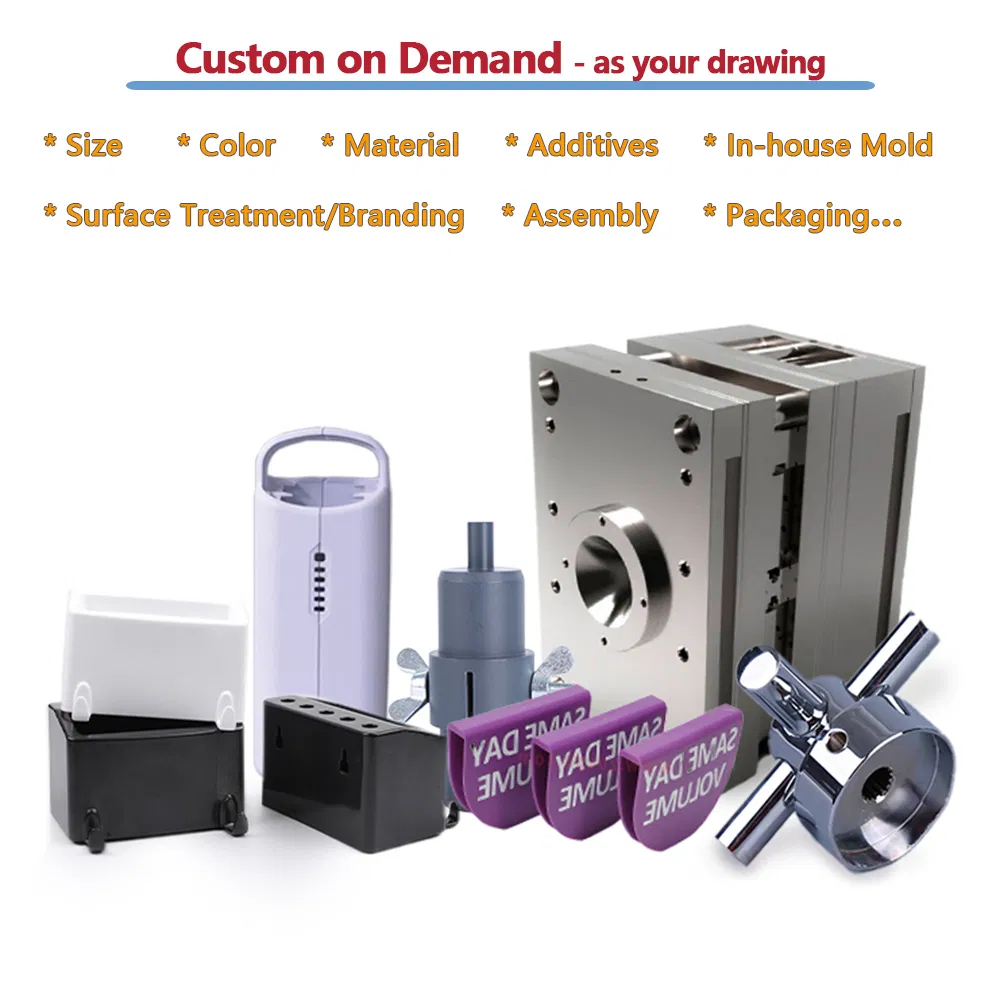 ISO Certified Rapid Prototyping CNC Machining Plastic Component Mass Production