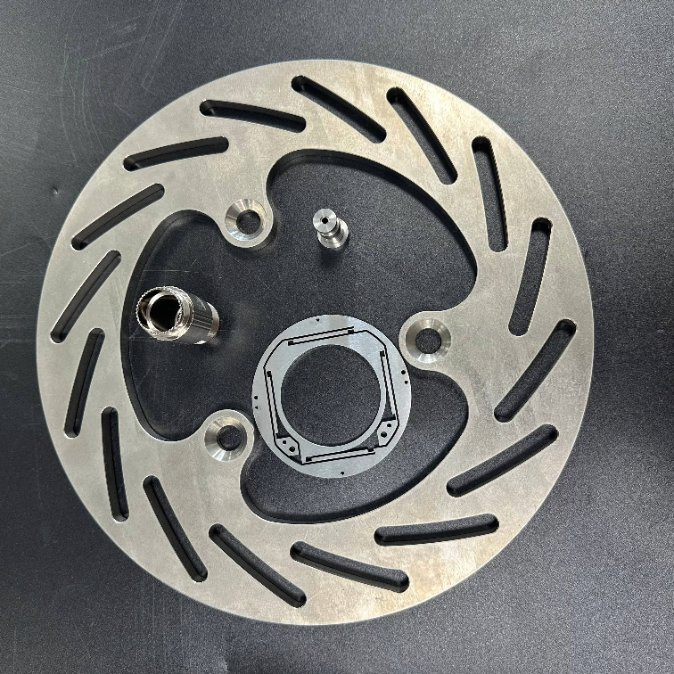 CNC Machining of Titanium Alloy Investment Casting Services Processing Customized Parts