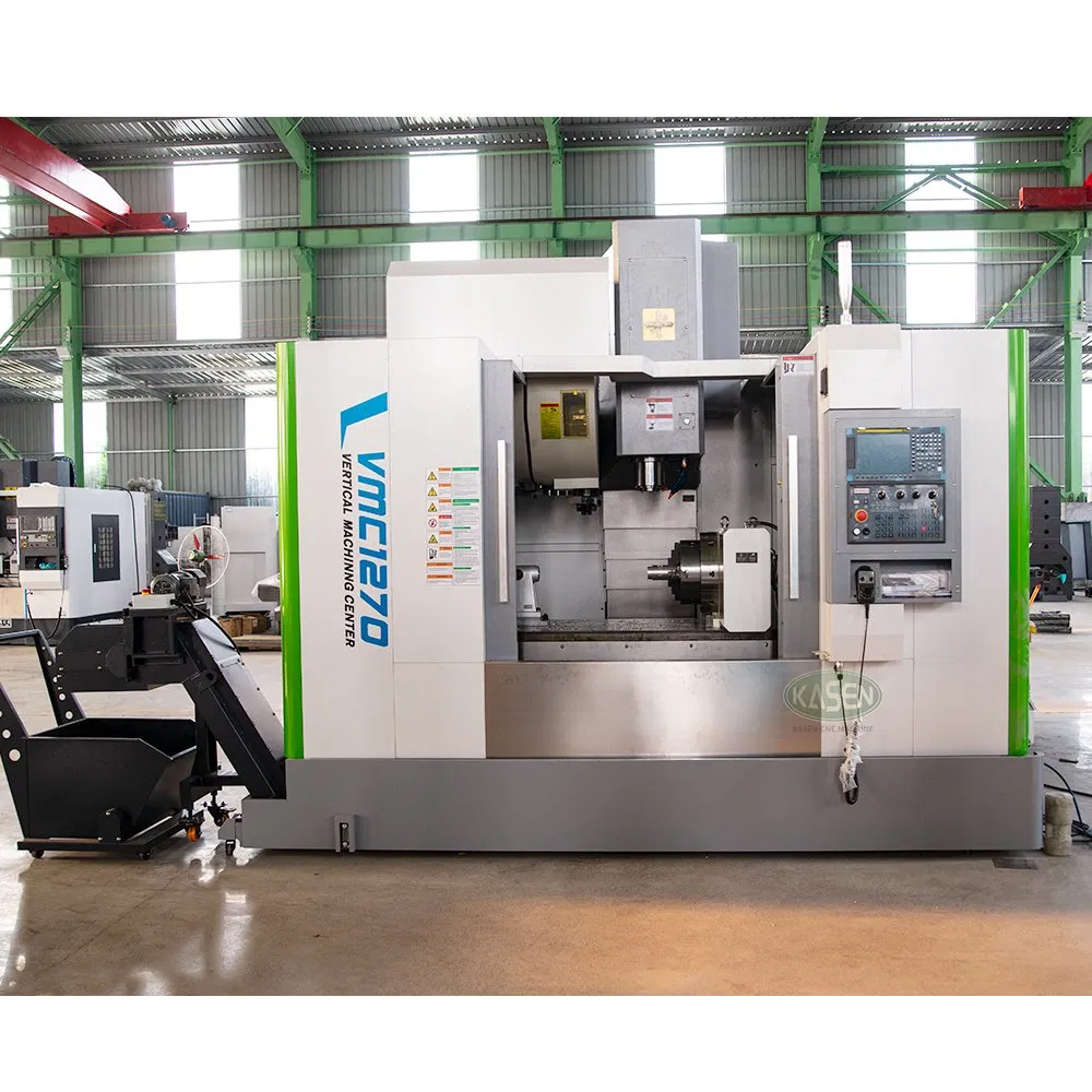 High-Speed 24 Tool Magazine CNC Milling Machine Vmc1270 Metal Machining