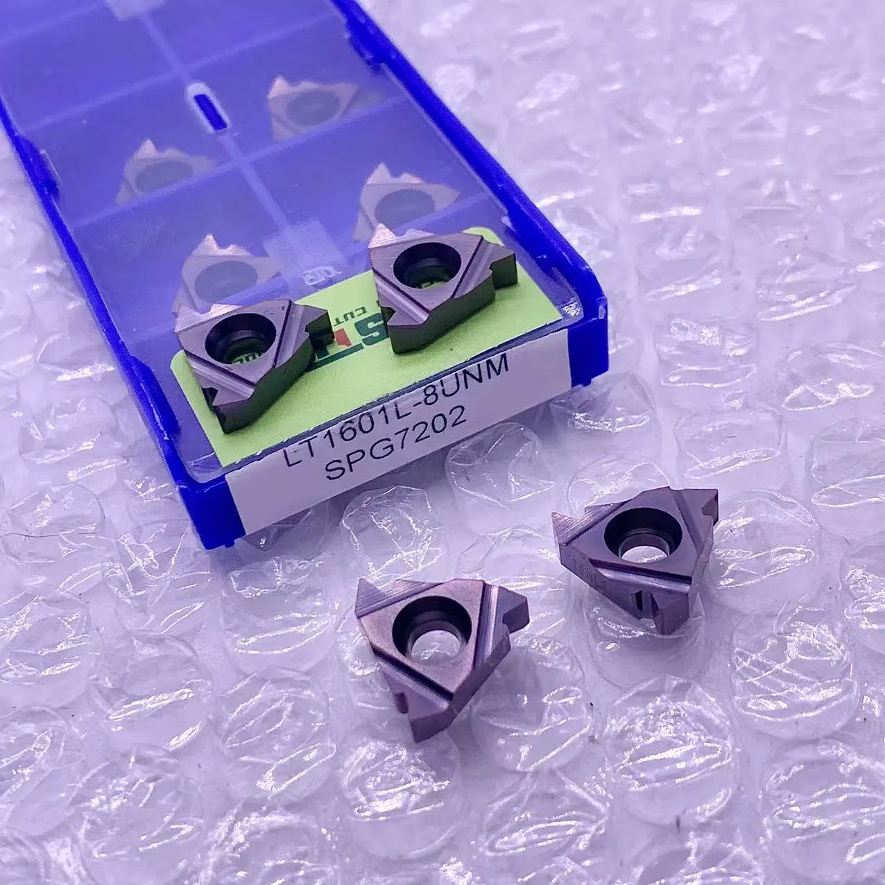 Carbide Threading Insert 16il 8un ISO Metric Thread Lt1601L-8unm Thread Turning Insert High Hardness Wear Resistance