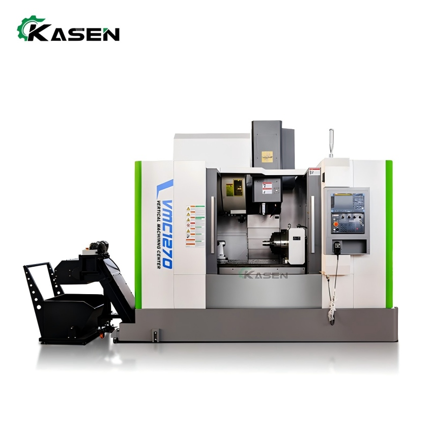 High-Speed 24 Tool Magazine CNC Milling Machine Vmc1270 Metal Machining
